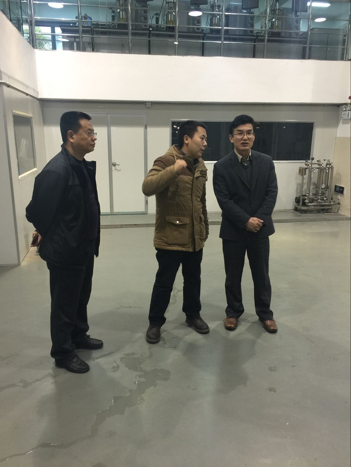 山东新泰市庞然副市长一行来校交流科技合作
