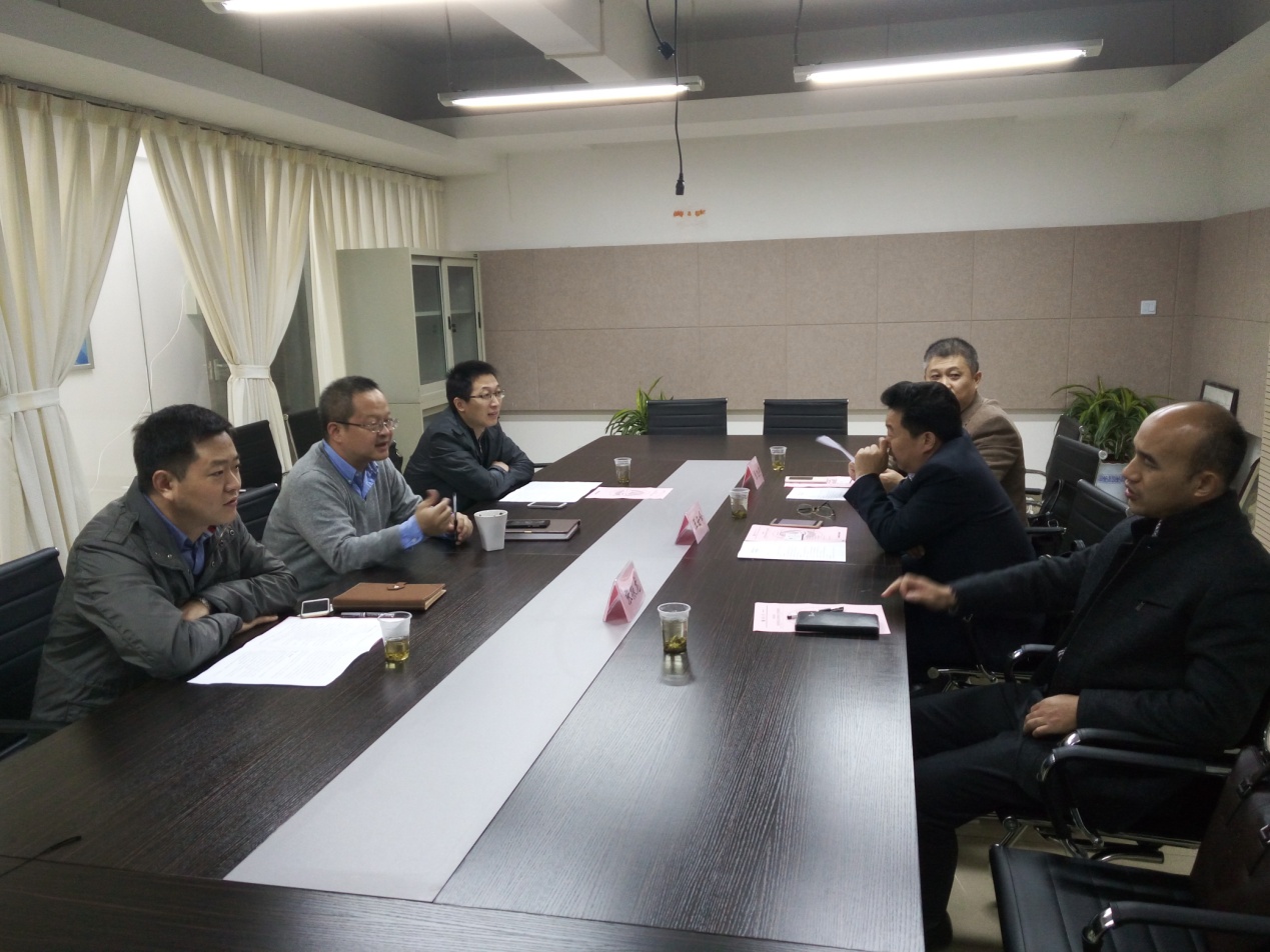 沛县科技局王云峰局长一行来校开展对接交流