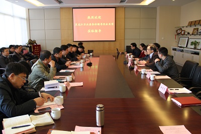 黑龙江方正县政企代表一行来我校对接交流