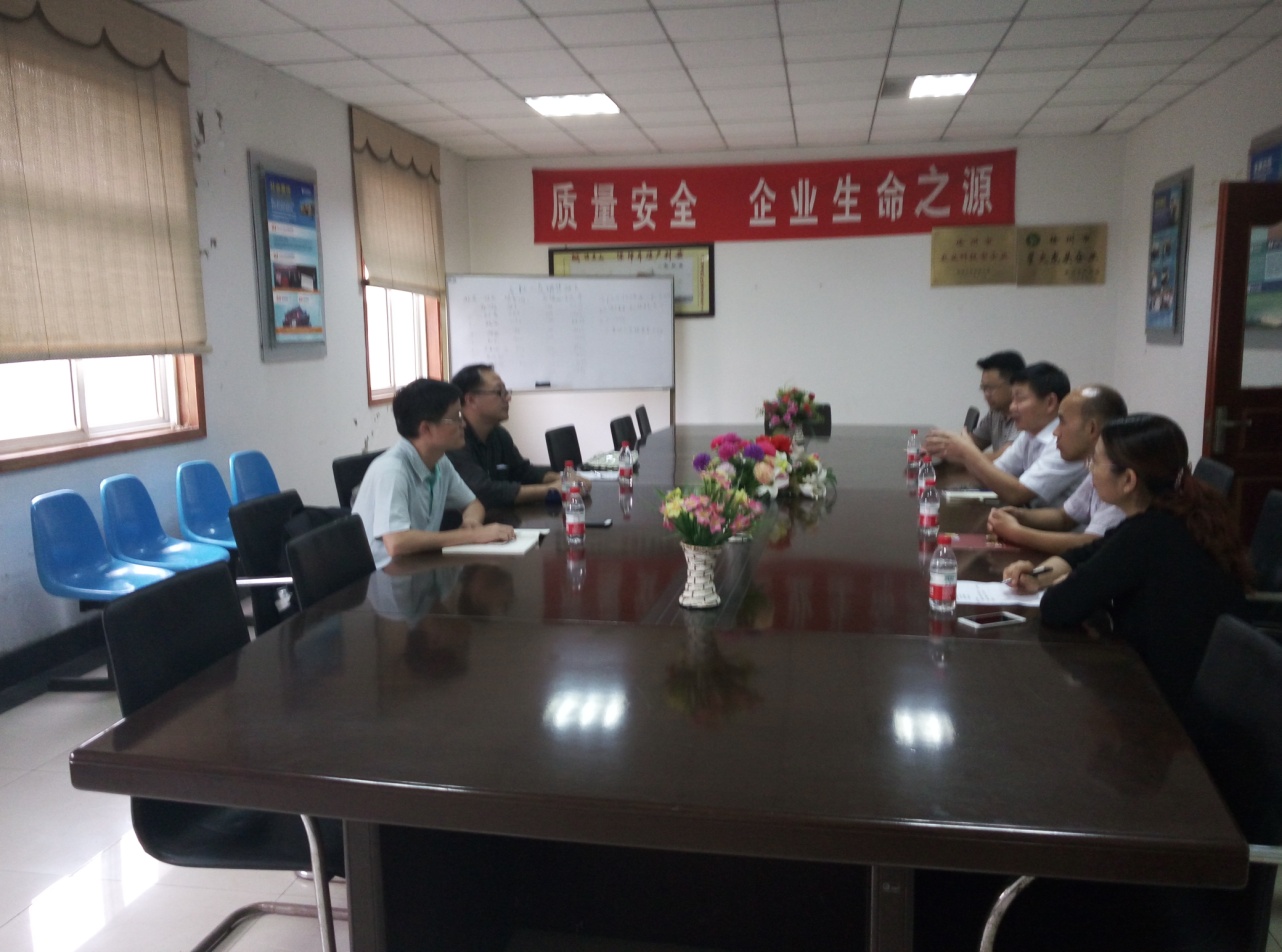 我校产业技术研究院率队赴沛县企业调研